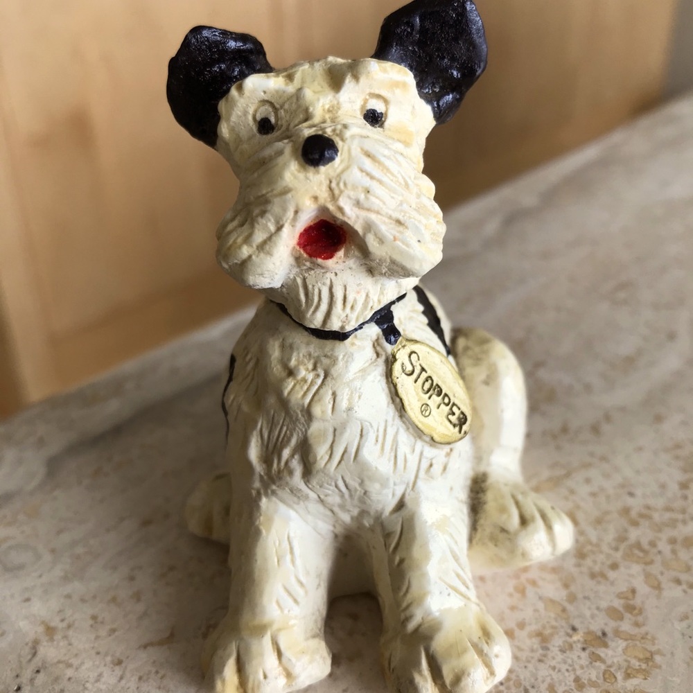 VINTAGE “AMERICAN BRAKEBLOK” STOPPER DOG